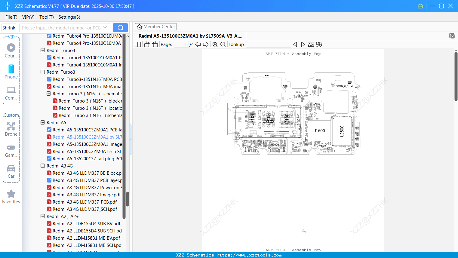 Xiaomi Redmi A5-135100C3ZM0A1 Bv SL7509A_V3_A